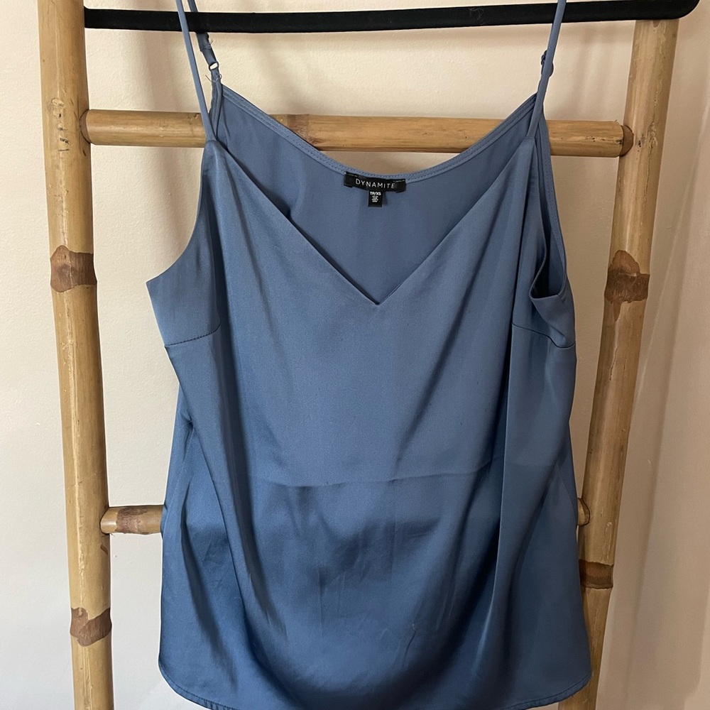 Dynamite Women's Blue Cami Top